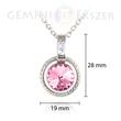 Swarovski_kristalyos_gorog_mintas_vilagos_rozsaszinu_medal_meretei